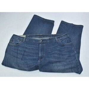 Polo Ralph Lauren Hampton Men's Jeans Size 48B X 30 Blue Relaxed Straight Denim